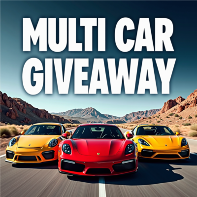 Multi Car Giveaway £400K of Prizes